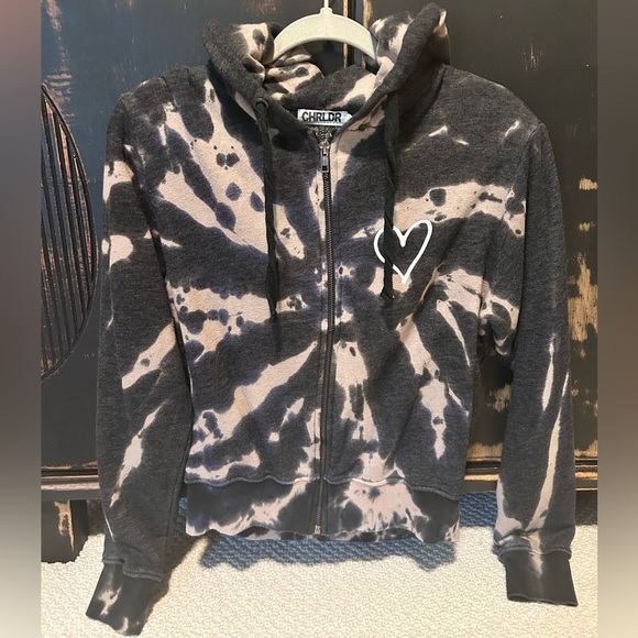 CHRLDR Jackets & Blazers - Cheerleader Size S tie dye zip up hoodie